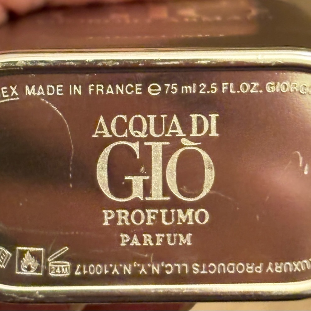 Giorgio Armani Acqua di Giò Profumo - Black with magnetic lid 2015 vintage - Picture 3 of 8